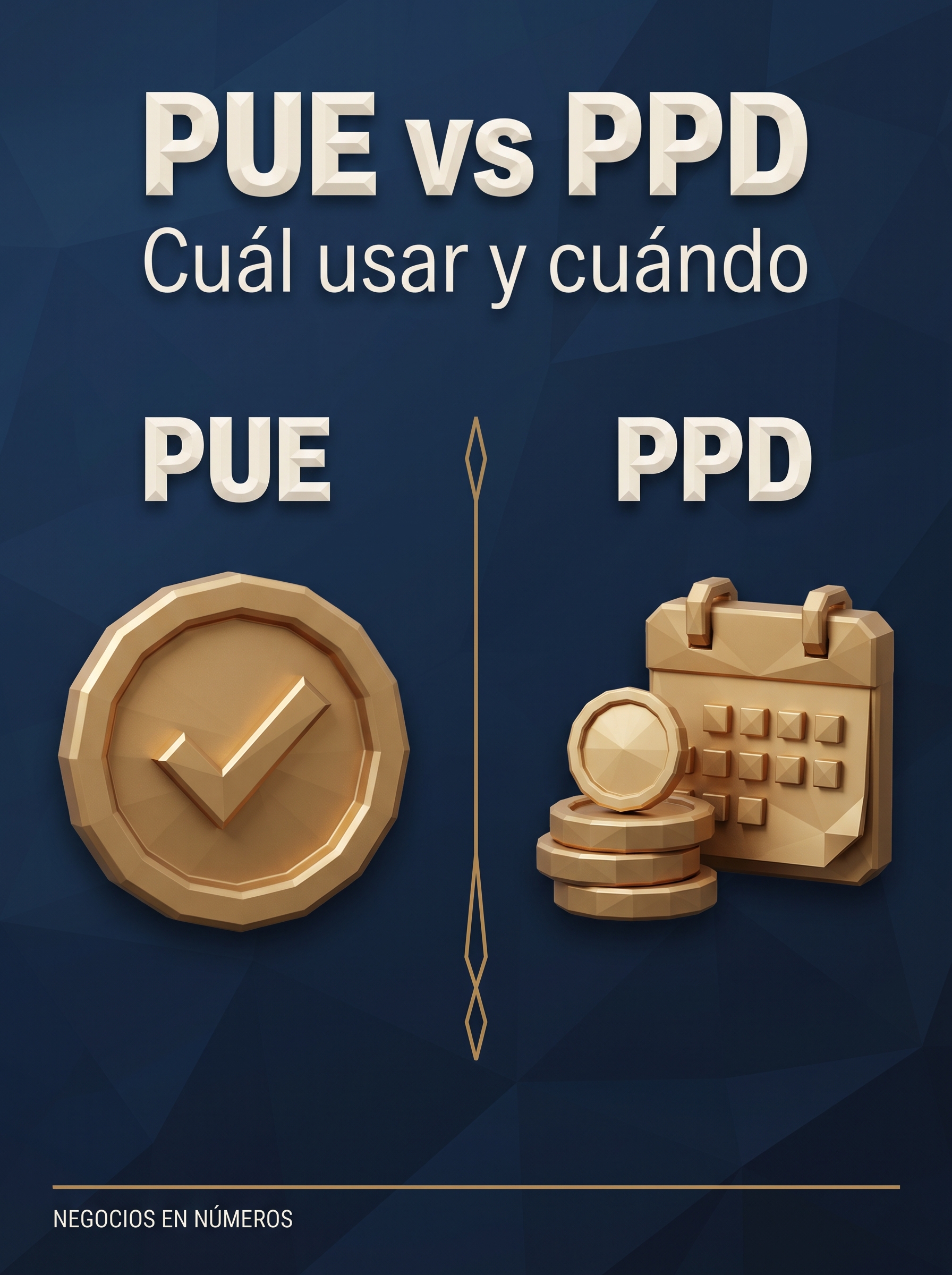 PUE vs. PPD: cómo elegir bien el método de pago en tu CFDI 4.0 (y evitarte una cancelación)
